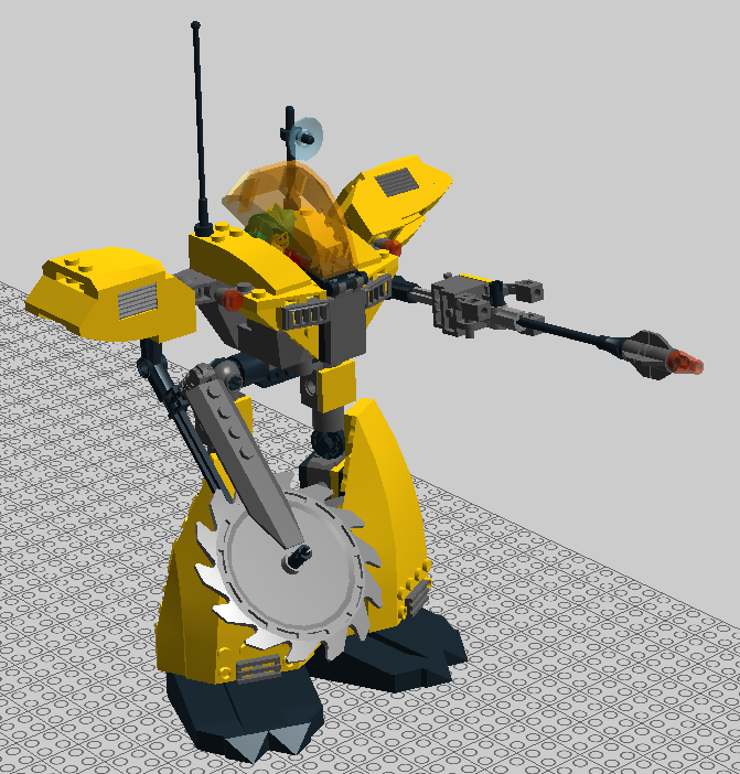 svimmelhed se adgang My Underground Base: Lego Exo-Force-----------8113 Assault Tiger