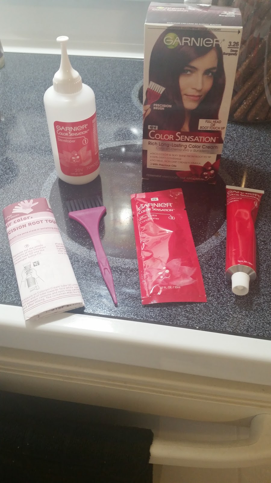 The Truth is... Garnier Color Sensation Deep Burgundy