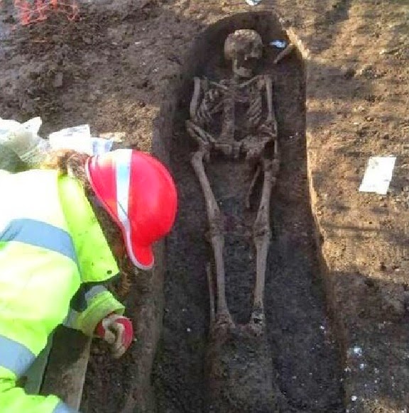 Saxon skeleton among discoveries in Aylesham