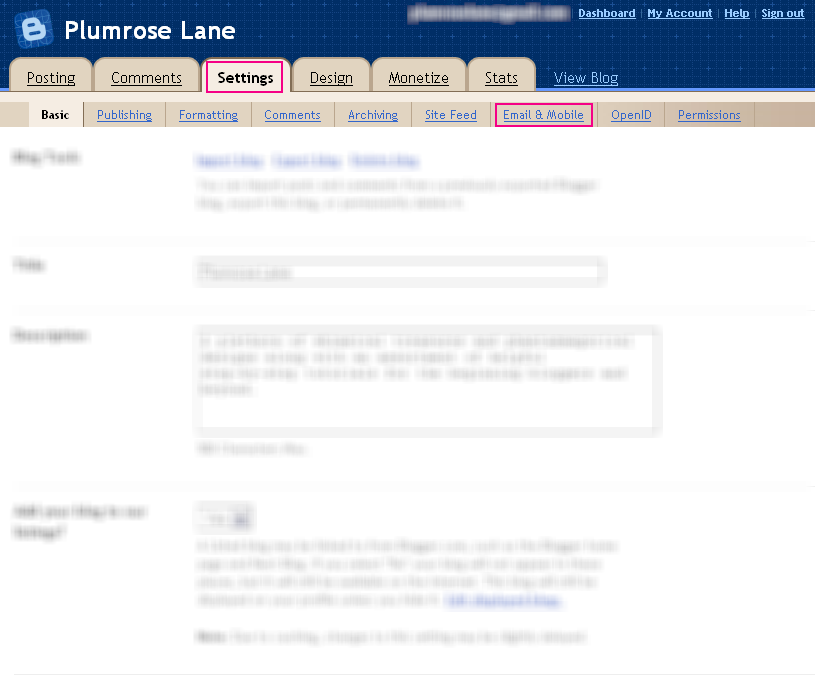 Plumrose Lane: April 2011