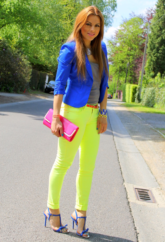 Outfit Blusa Verde Neon Ask Pharmacy