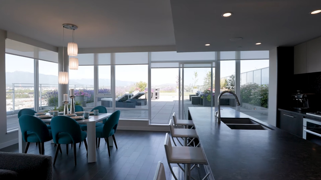 27 Interior Design Photos vs. 2107 Quebec St, Vancouver Luxury Penthouse Tour