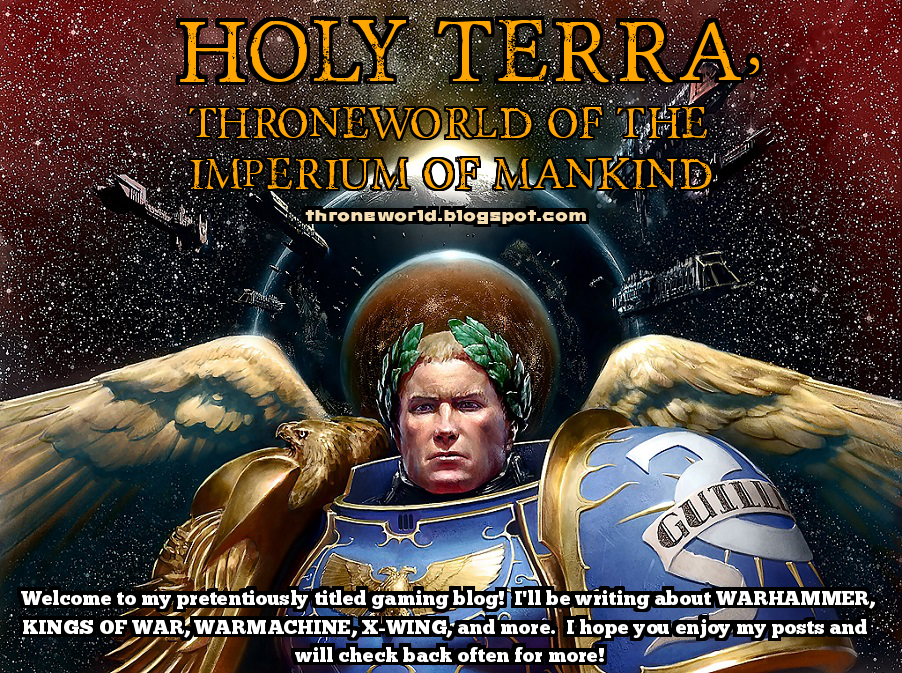 Holy Terra, Throneworld of the Imperium of Mankind