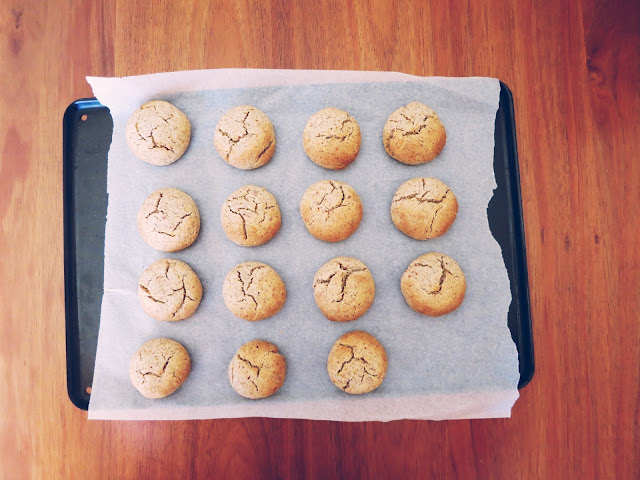 Tray of cookies