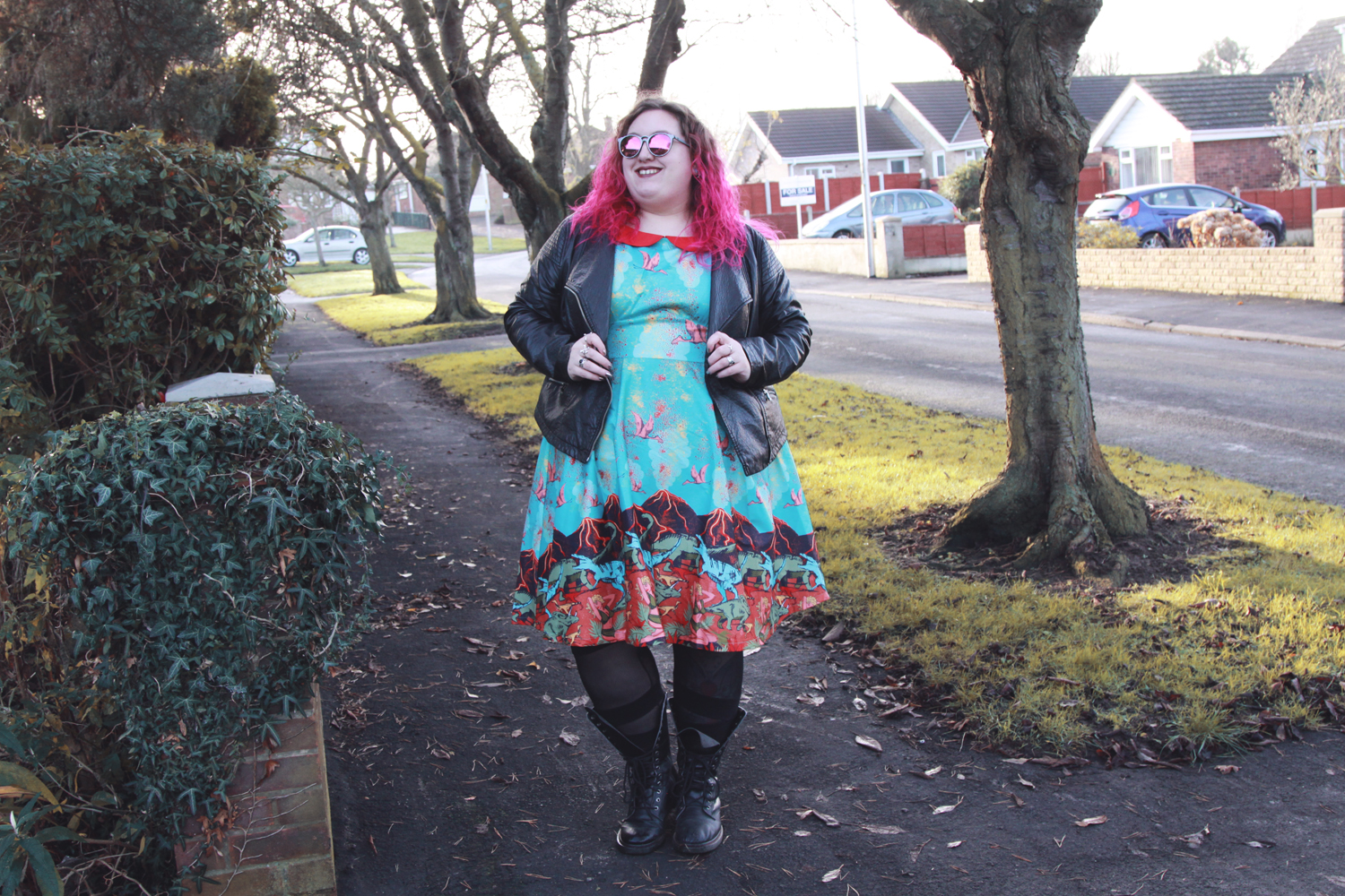 lindy bop dinosaur dress