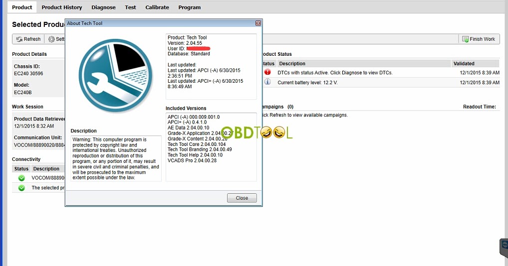 volvo premium tech tool ptt 2.04.55 volvo premium tech tool ptt 2.04.55