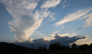 Two hours before the storm hit us Two hours before the storm hit us