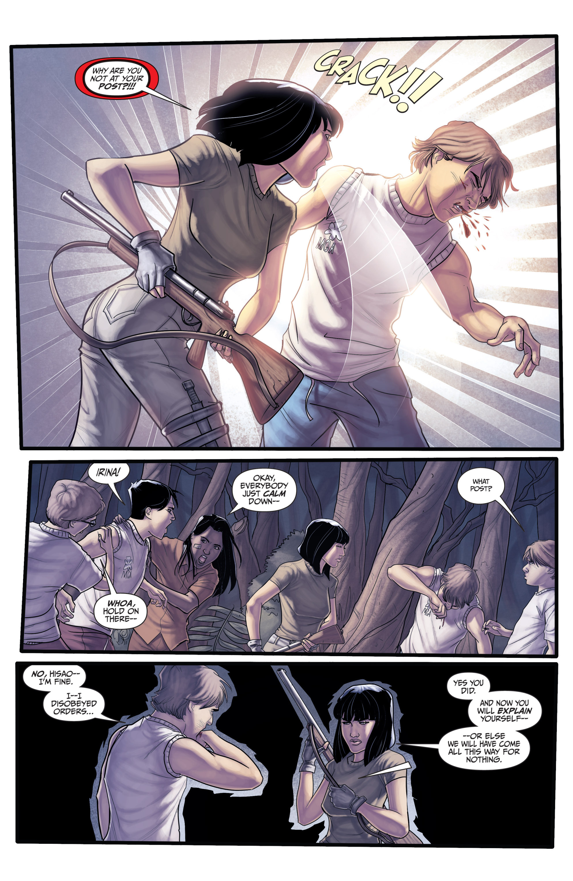 Read online Morning Glories comic -  Issue #21 - 18