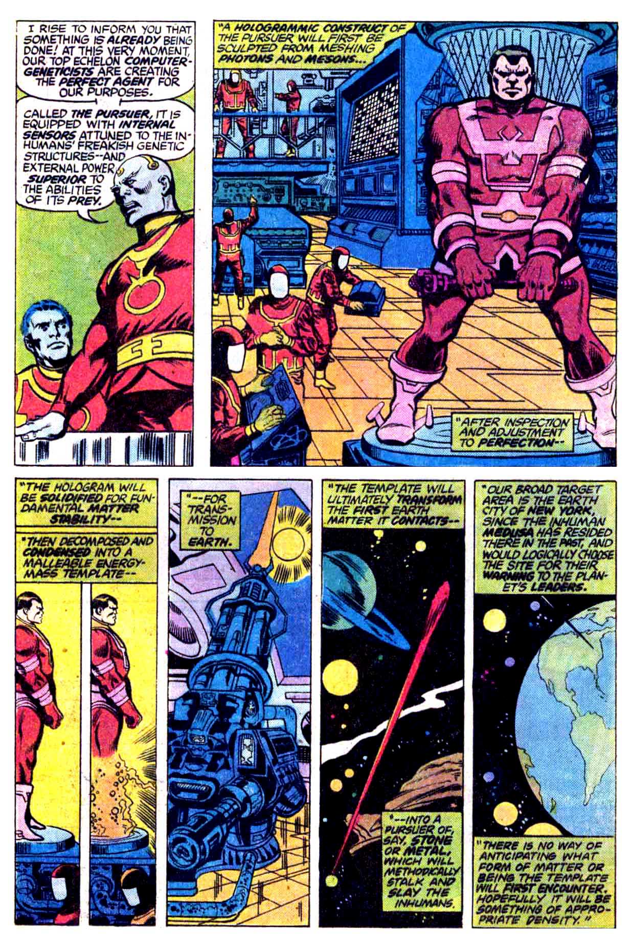 Read online Inhumans (1975) comic -  Issue #11 - 8