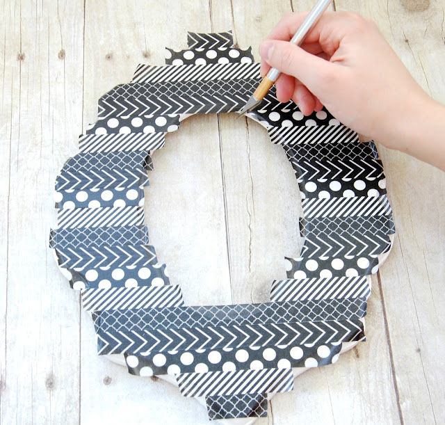 How to curvy frame tutorial #diy #tutorial #cutitout #picture