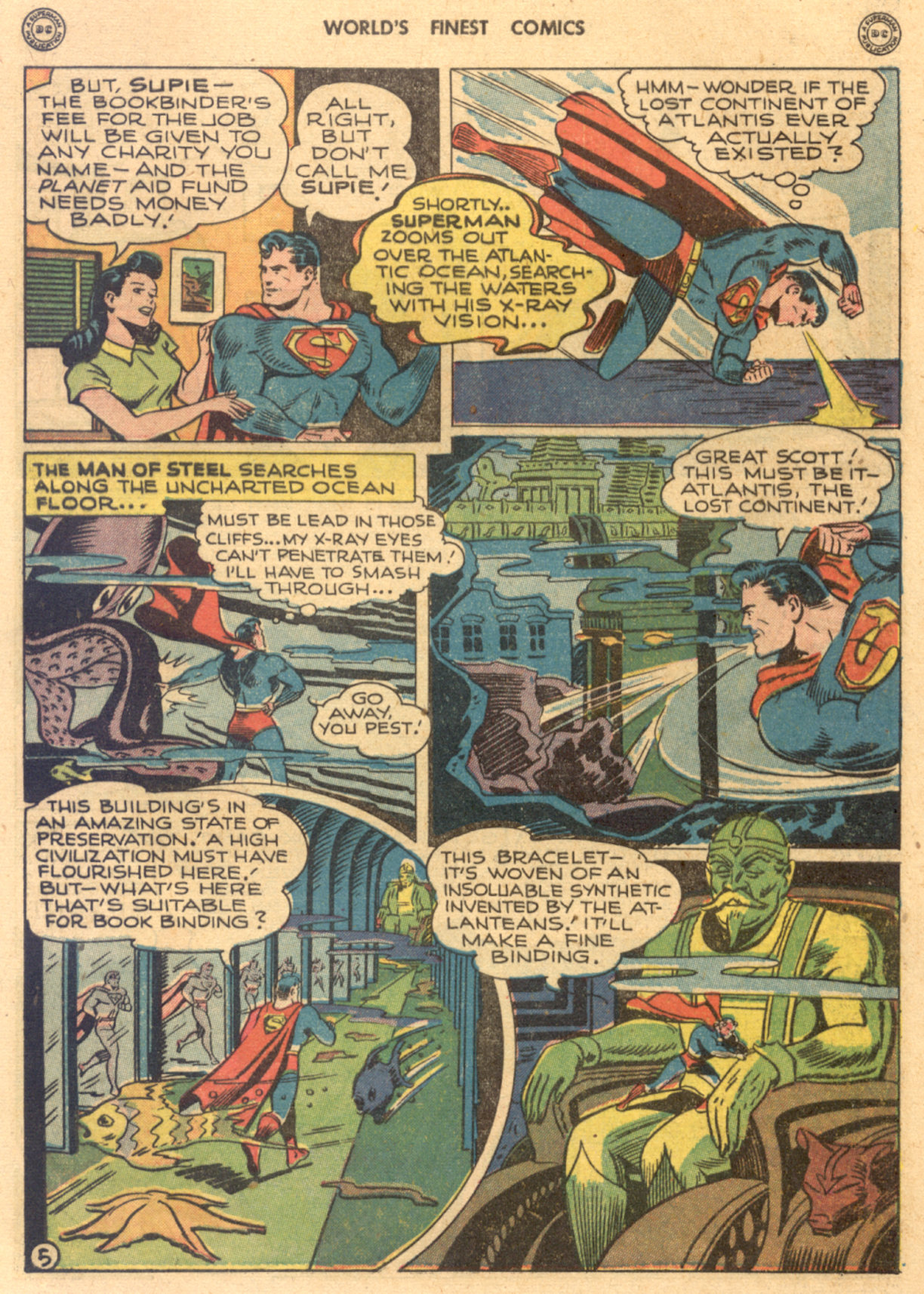 Read online World's Finest Comics comic -  Issue #29 - 7