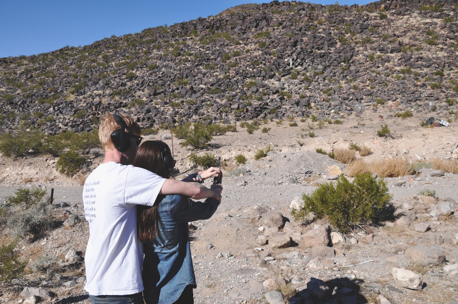 desert shooting. note to self