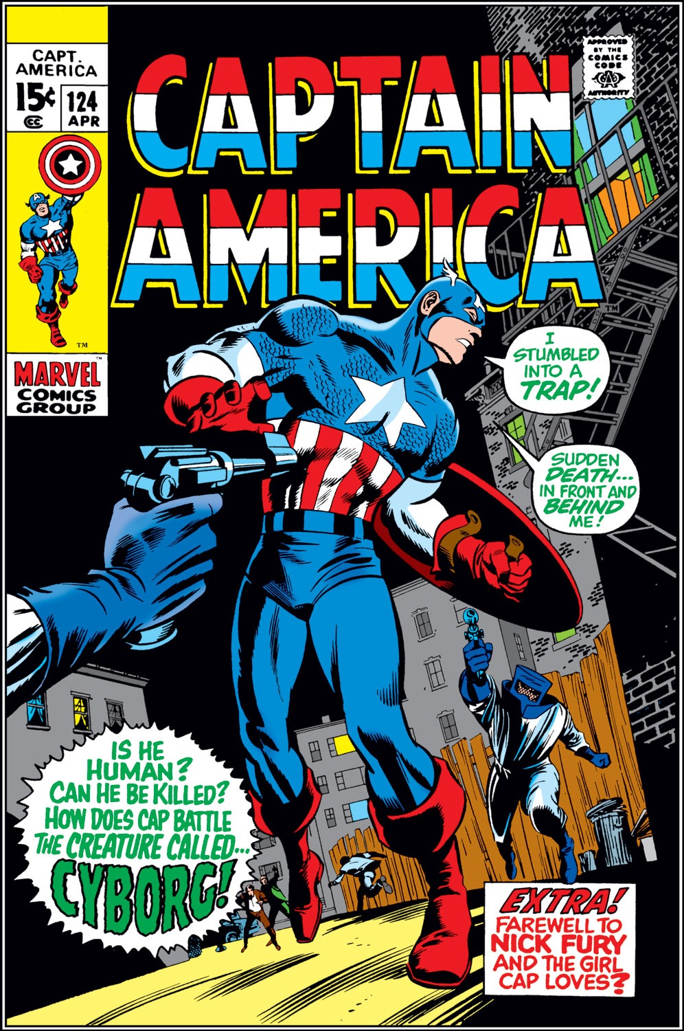 Captain America (1968) Issue #124 #38 - English 1