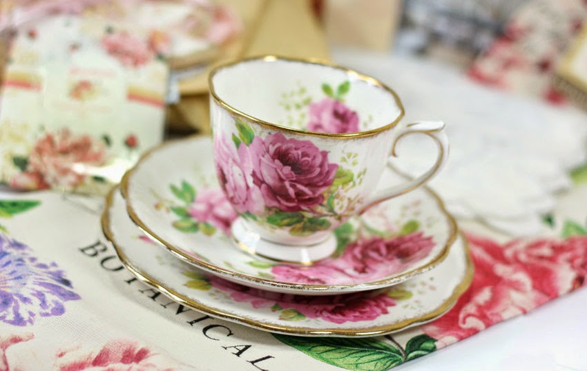 Roses, Lace and Brocante Tea Cup Exchange Party!