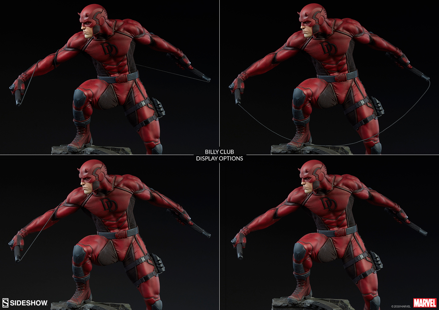 toyhaven Sideshow Collectibles 21inch tall Daredevil Premium Format