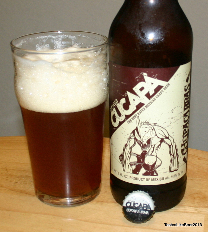 Tastes Like Beer Cucapa Brewing Co. Chupacabras Pale Ale