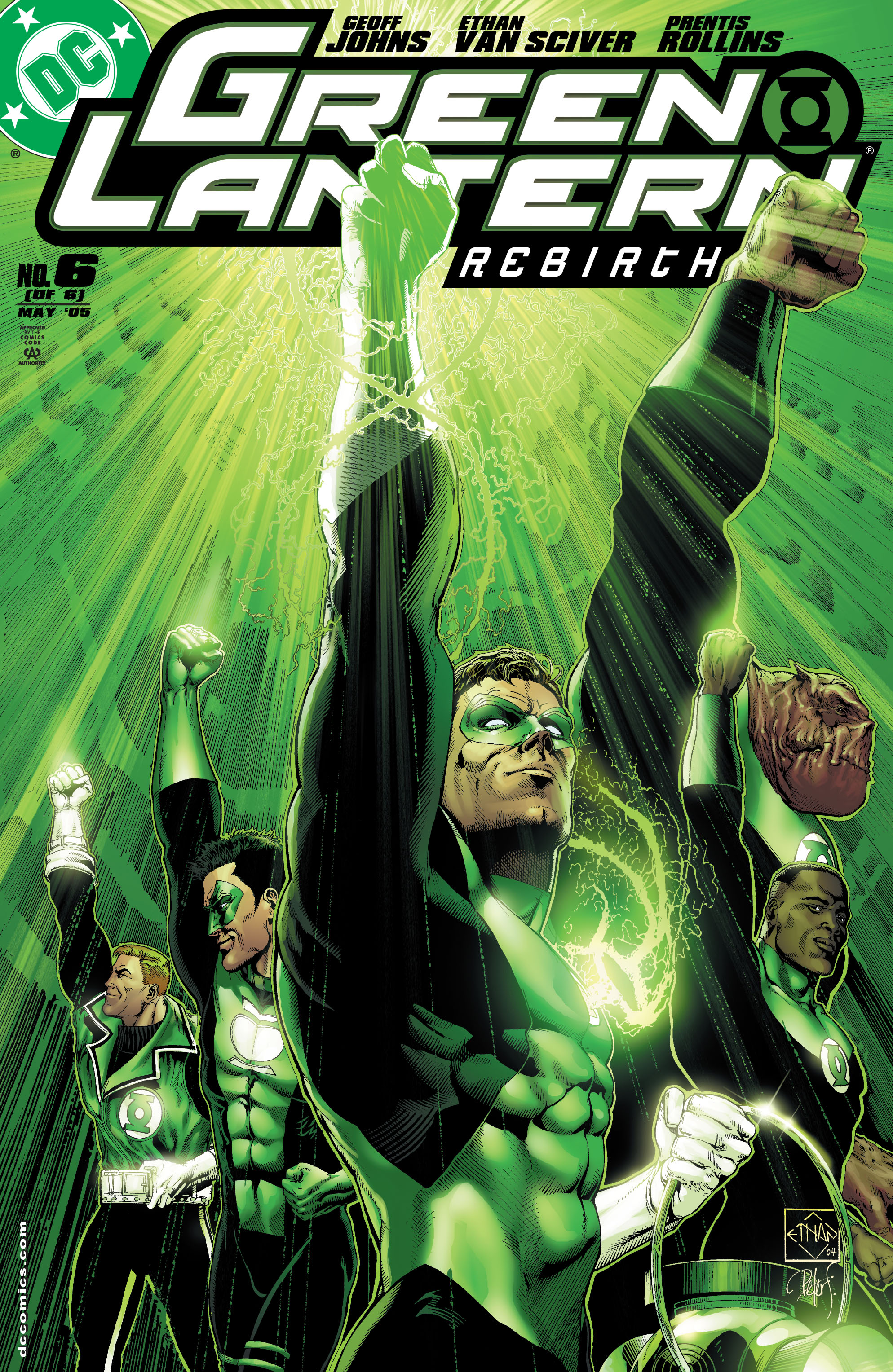 Green Lantern: Rebirth issue 6 - Page 1