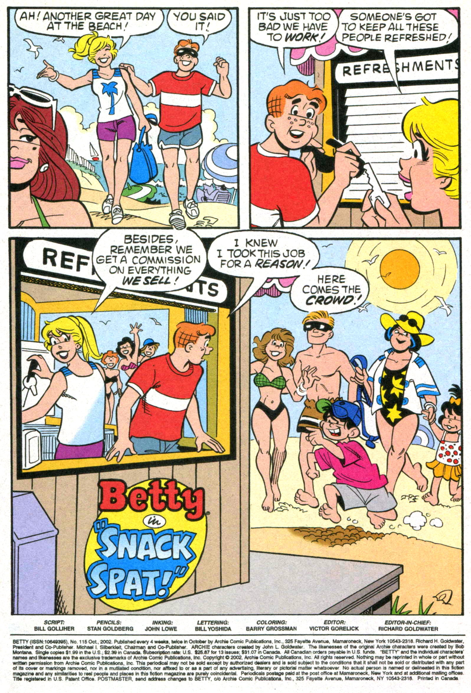 Read online Betty comic -  Issue #115 - 3