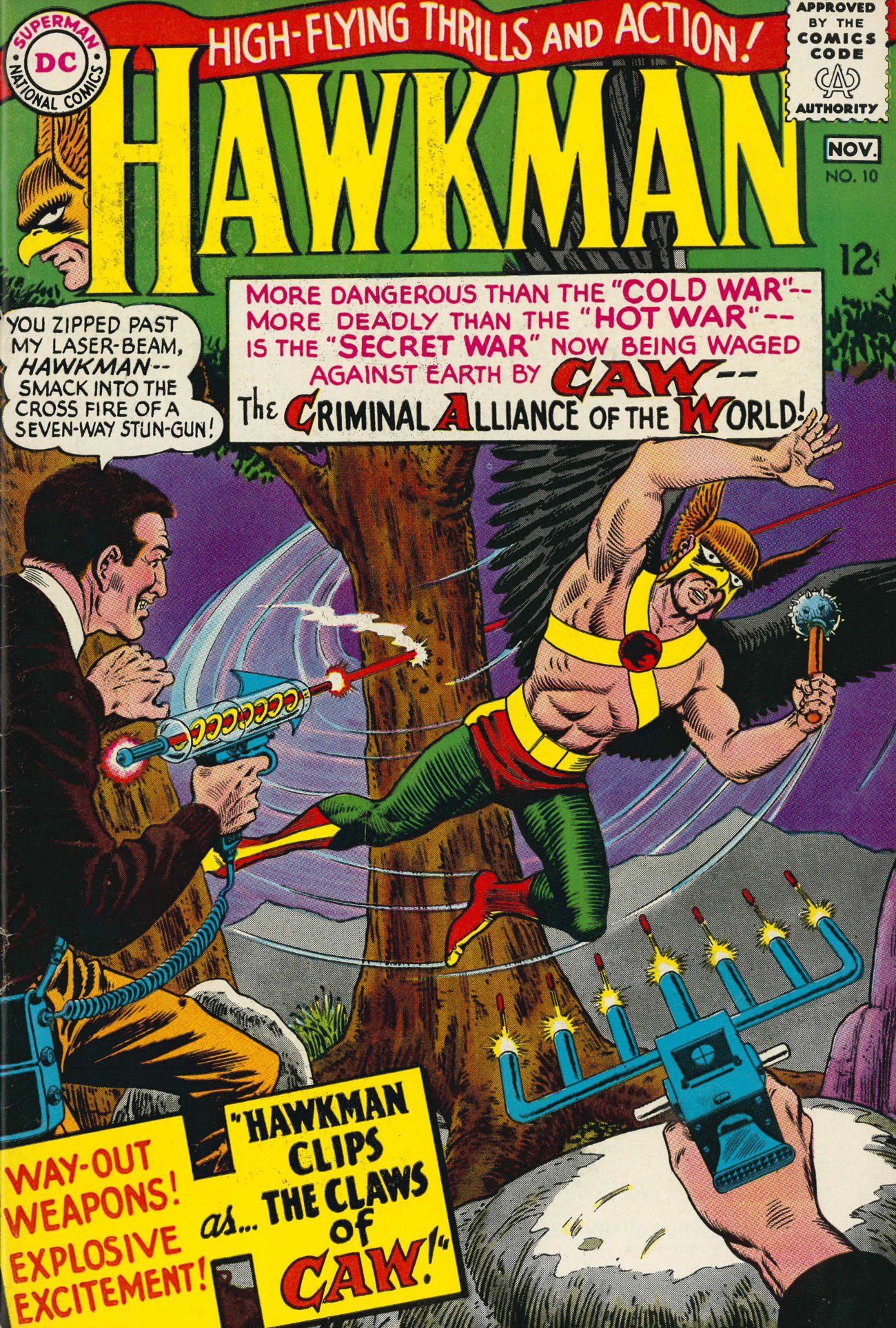 Read online Hawkman (1964) comic -  Issue #10 - 1