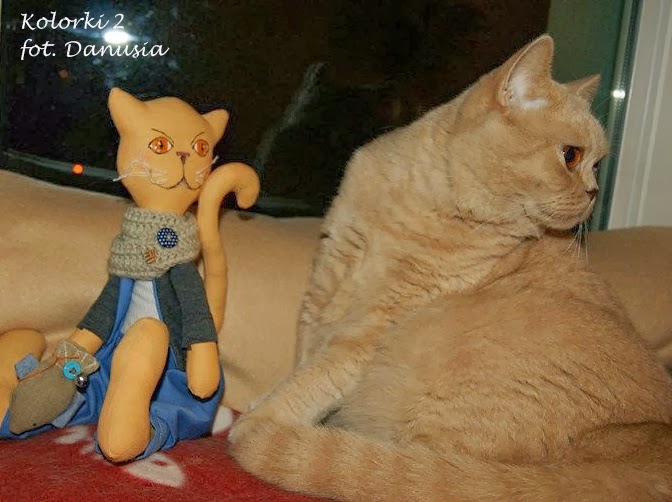 Kolorek i jego kot :)