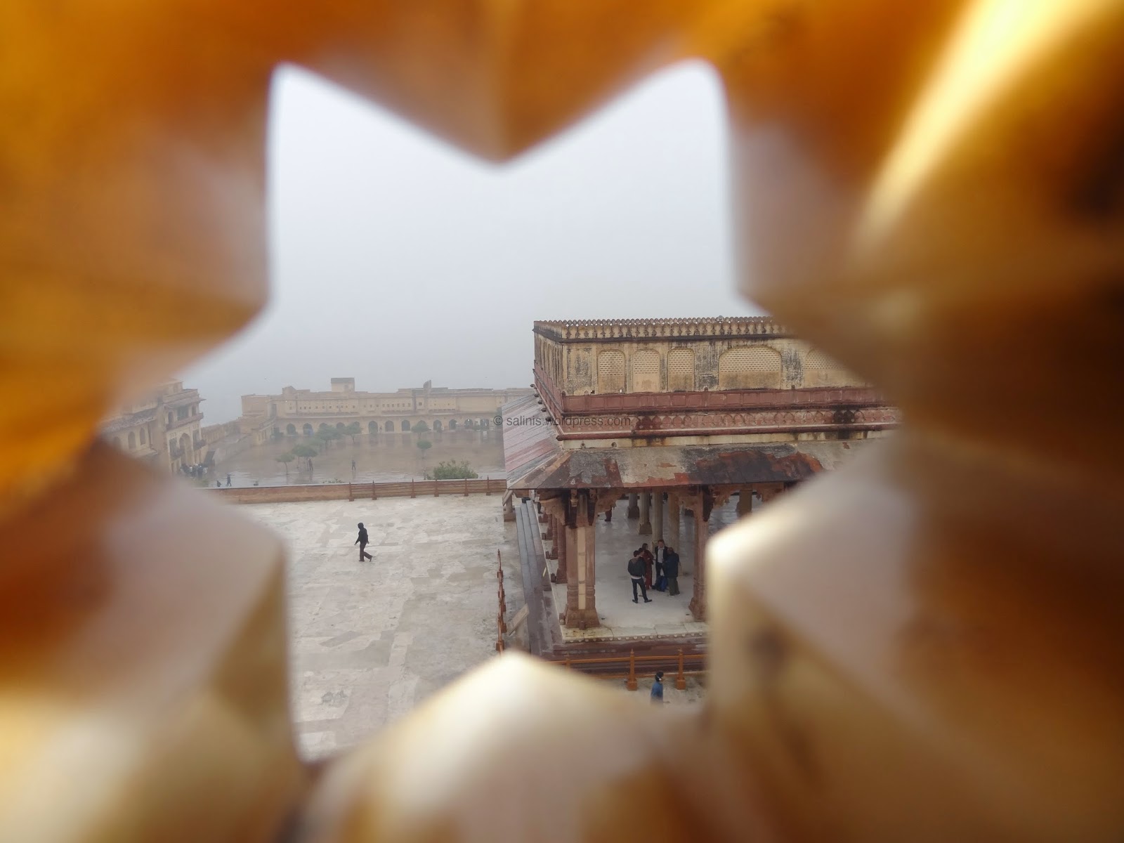 Jaali - Latticed Window of Amber fort - Rajasthan India - Pick, Pack, Go