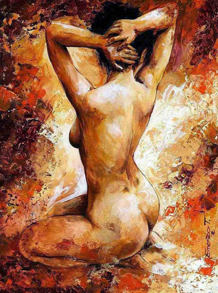 Венгерский художник. Imre Toth (Emerico)