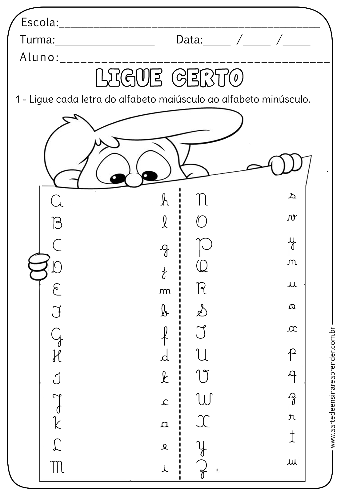 Featured image of post Alfabeto Mai sculo Cursivo aqui est o alfabeto cursivo min sculo