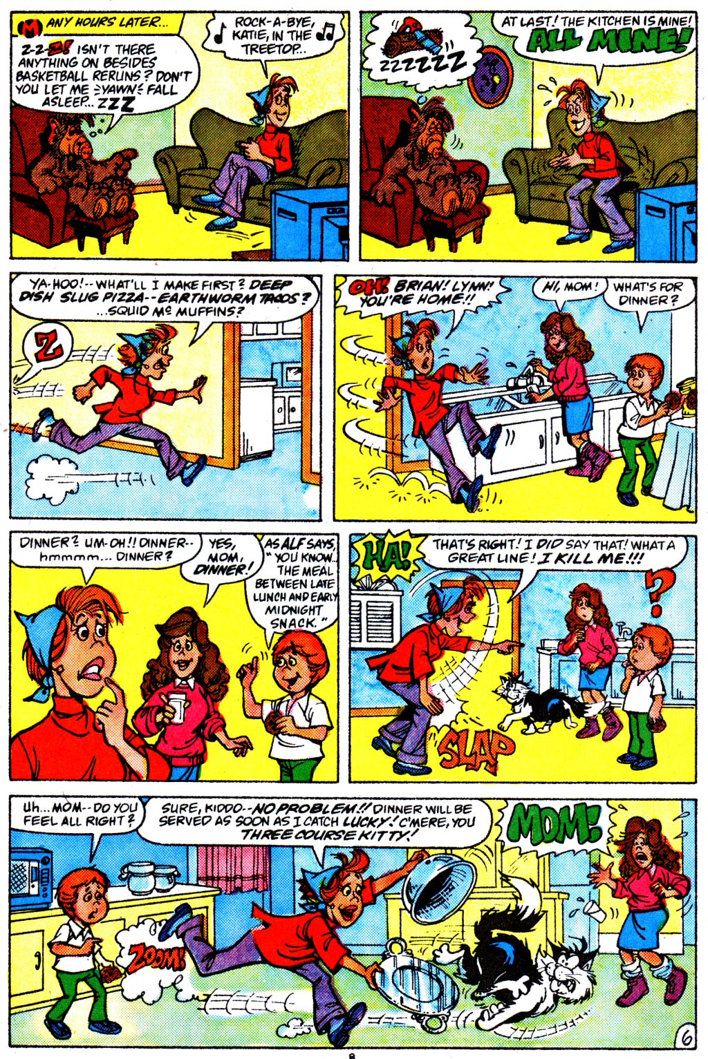 Read online ALF comic -  Issue #4 - 7