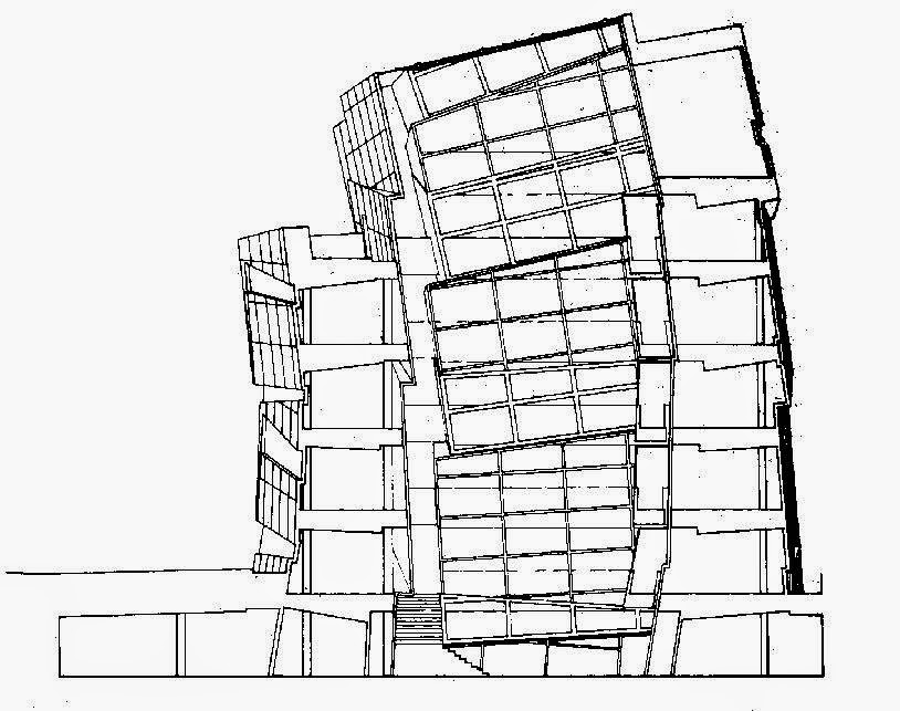 Edificio Nunotani en Tokio | Peter Eisenman | Inestabilidad tectónica Edificio Nunotani en Tokio | Peter Eisenman | Inestabilidad tectónica