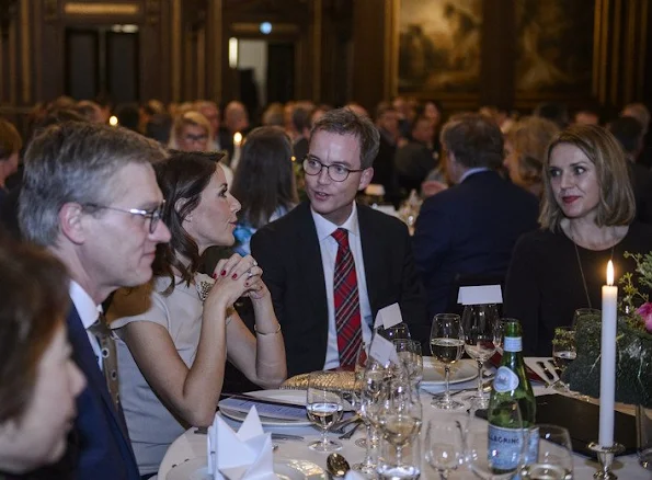Prince Joachim and Princess Marie participant in the Environment and the Ministry of Food, 'Stop Wasting Food' and the Danish People's Aid charity dinner