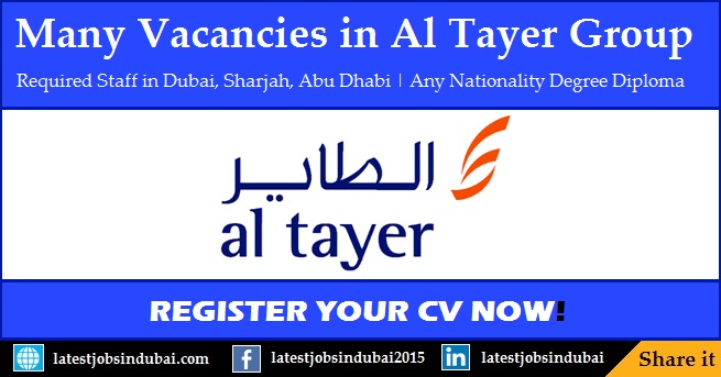 Al Tayer Group Careers and Jobs in Dubai Al Tayer Group careers and job vacancies in Dubai