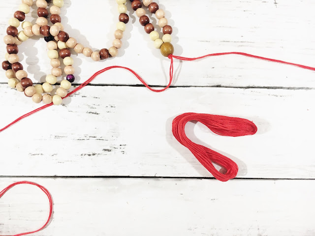 How to make a tassel necklace