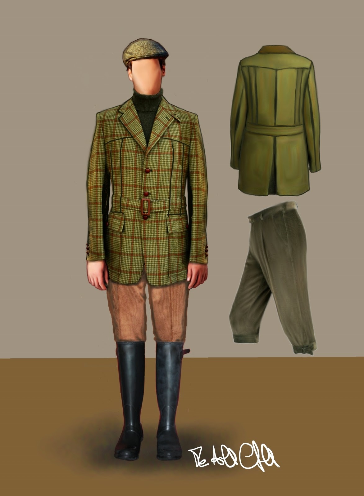 Global Men's Wear with Traditional Roots Knickerbocker & Norfolk