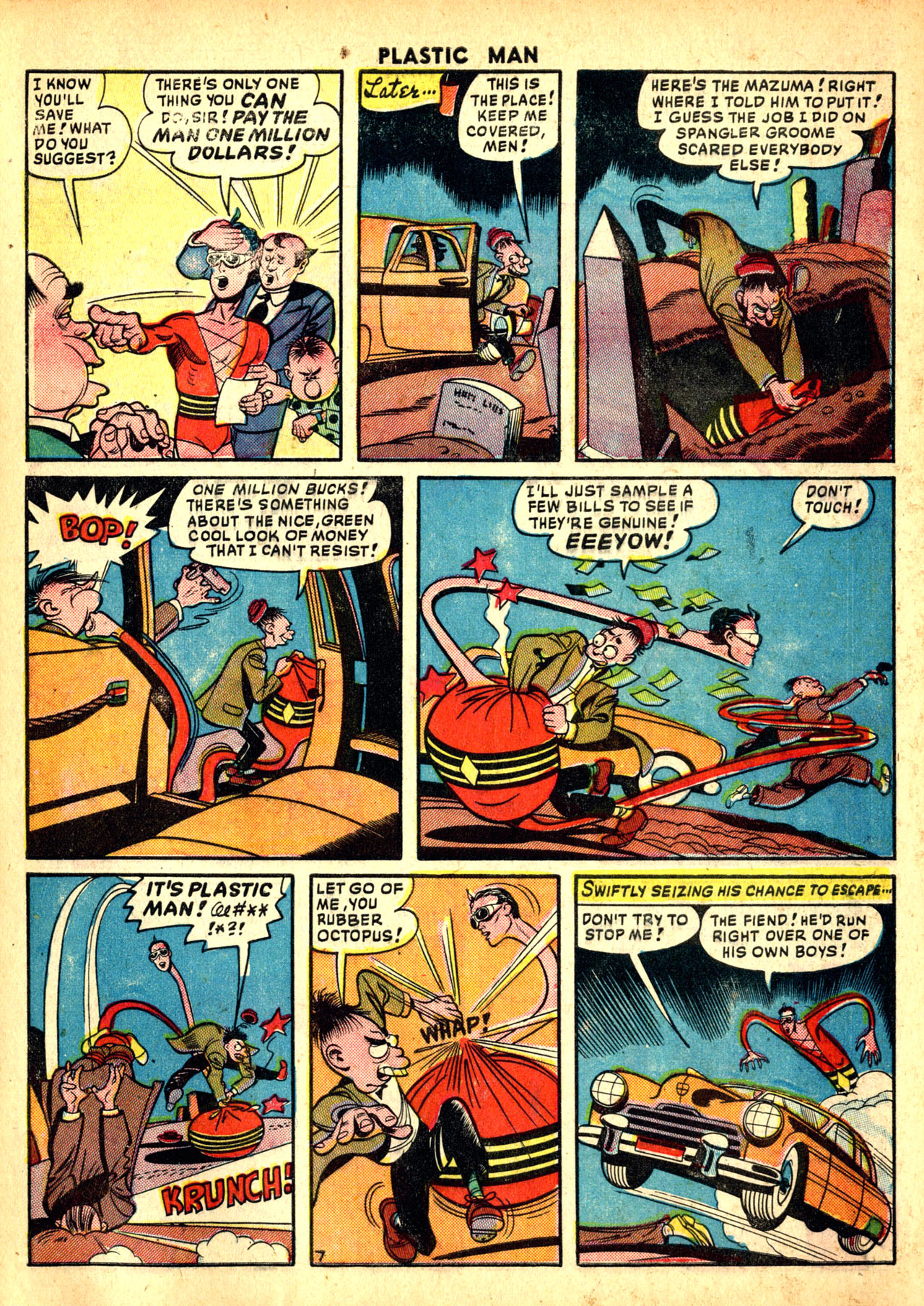 Read online Plastic Man (1943) comic -  Issue #23 - 9