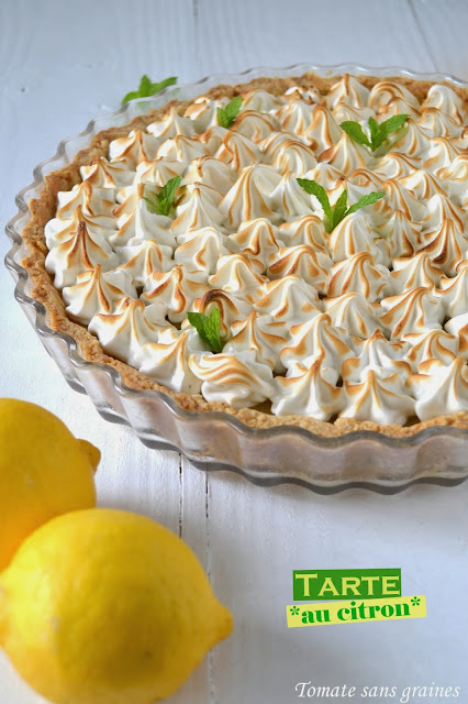 Tarte au citron meringuée