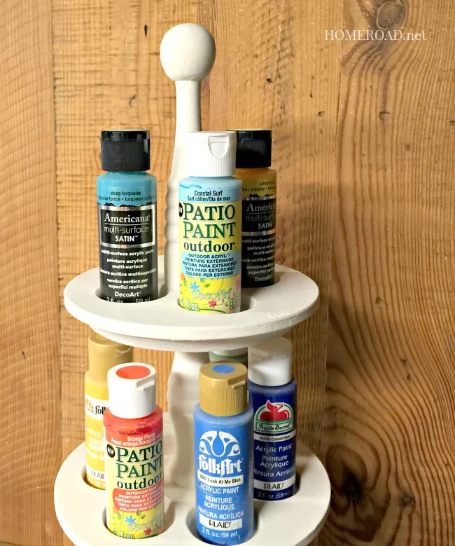 Acrylic Paint Holder and Storage Solution