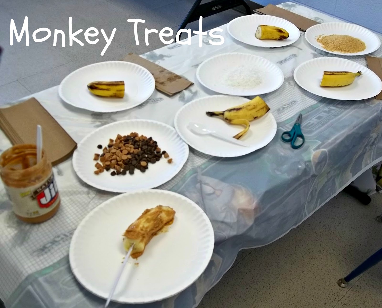 Make a Monkey Mask, Treat, and Read Companion Story Preschool Activity