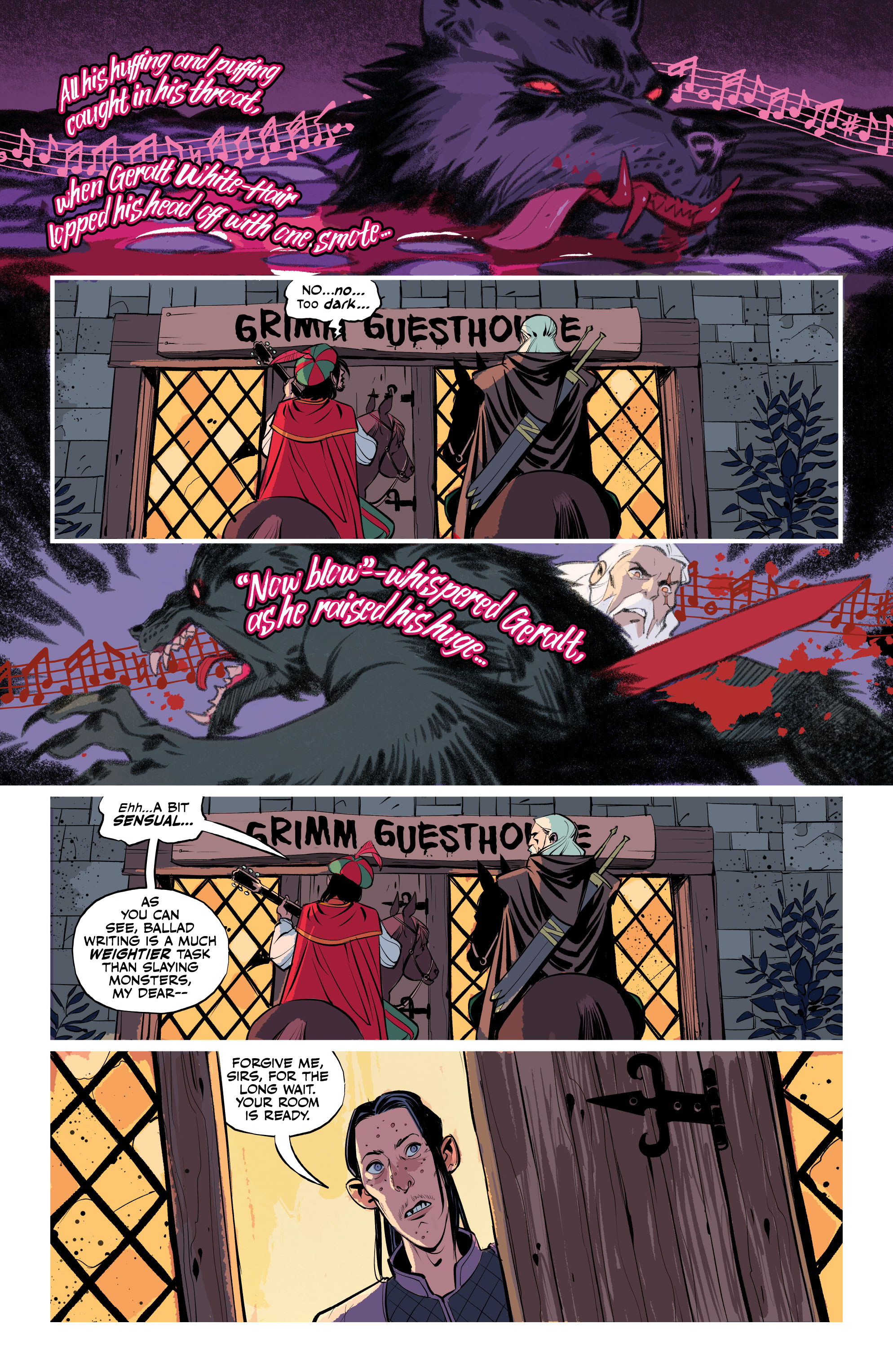 Read online The Witcher: The Ballad of Two Wolves comic -  Issue #1 - 20