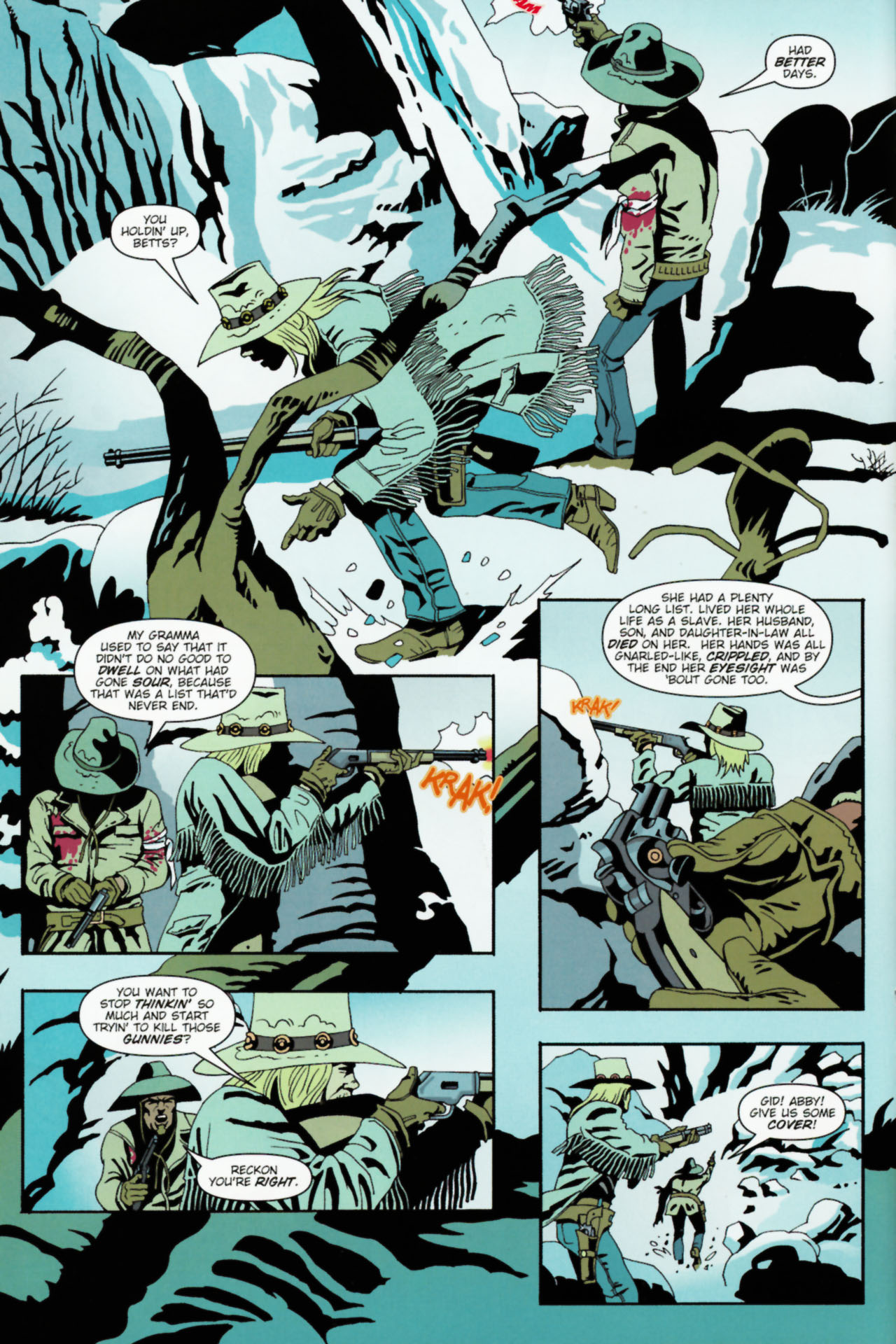 Read online Desperadoes: Buffalo Dreams comic -  Issue #4 - 15