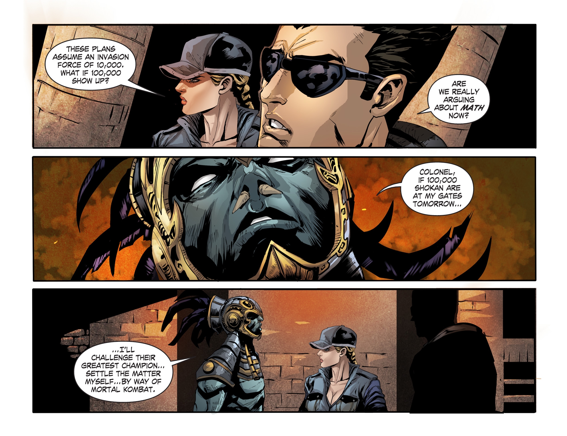 Read online Mortal Kombat X [I] comic -  Issue #14 - 20