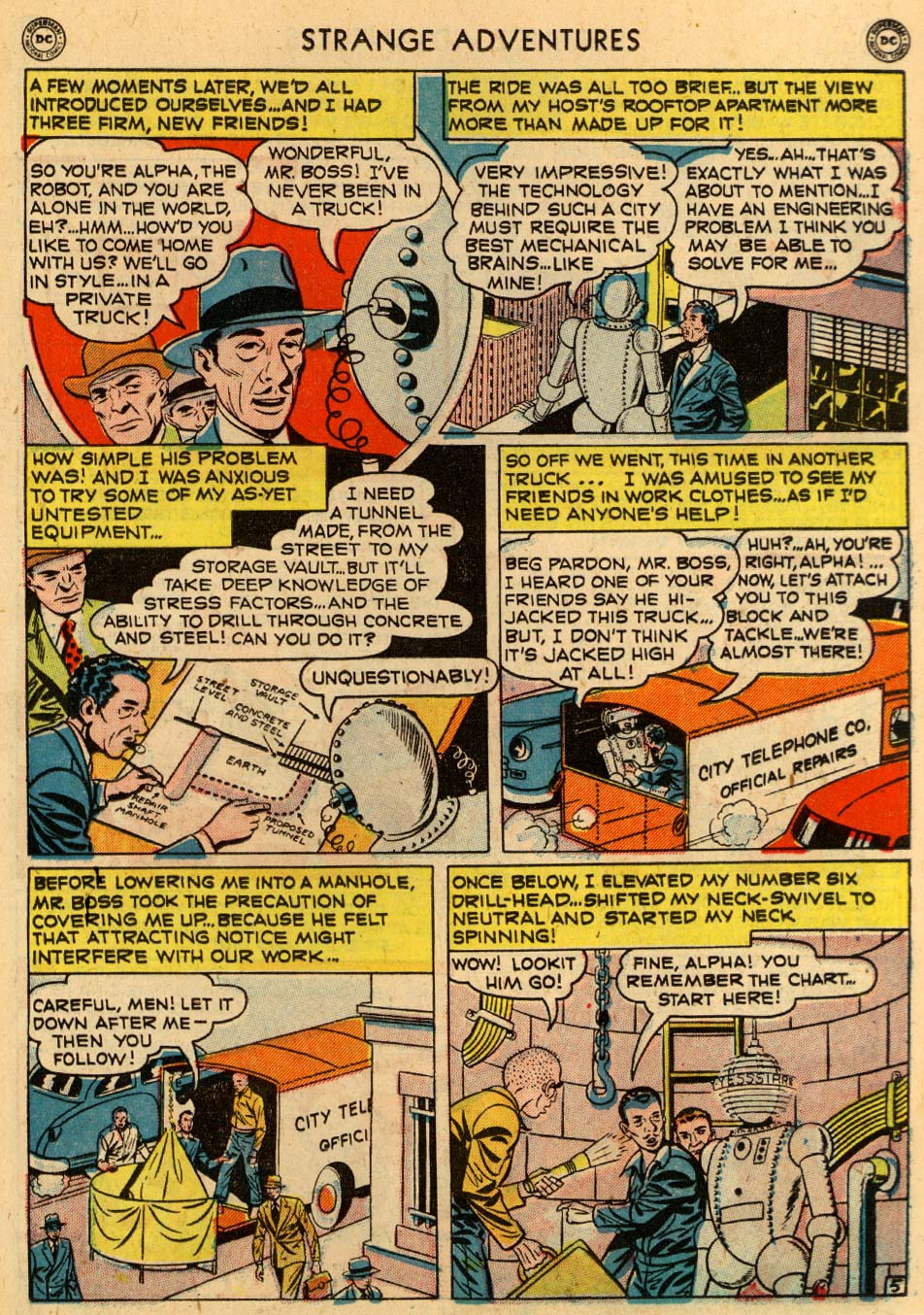 Read online Strange Adventures (1950) comic -  Issue #4 - 29