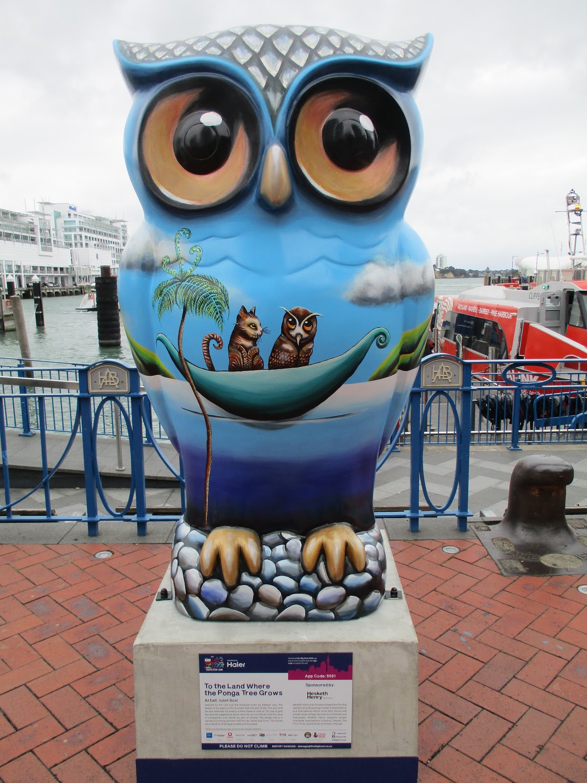 JulieLou Owls, Boats and Dots