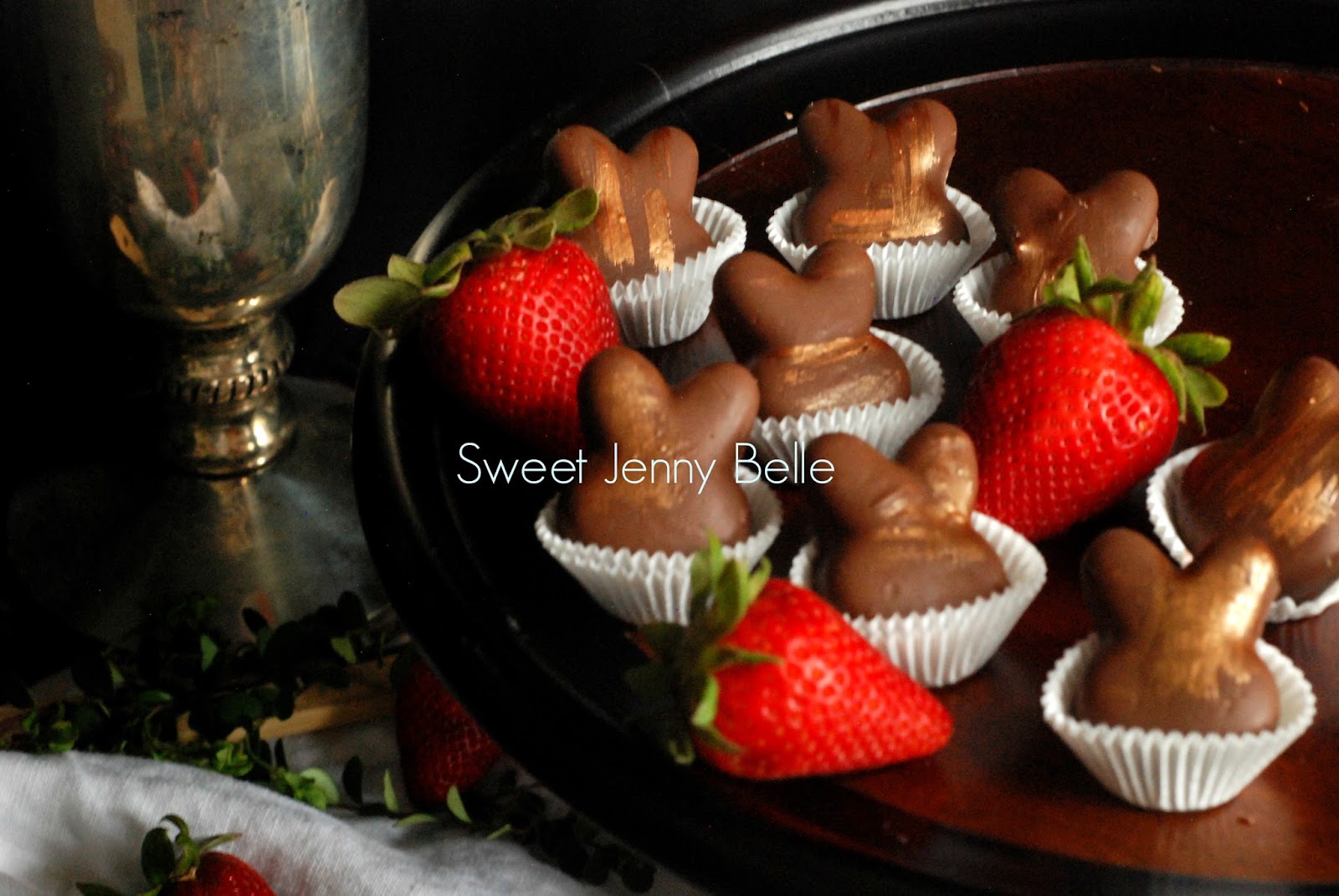 Chocolate Fondant Easter Candy Sweet Jenny Belle easy sugar cookie