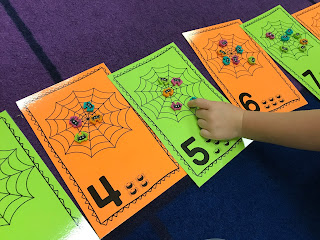 Spider Web Counting Cards