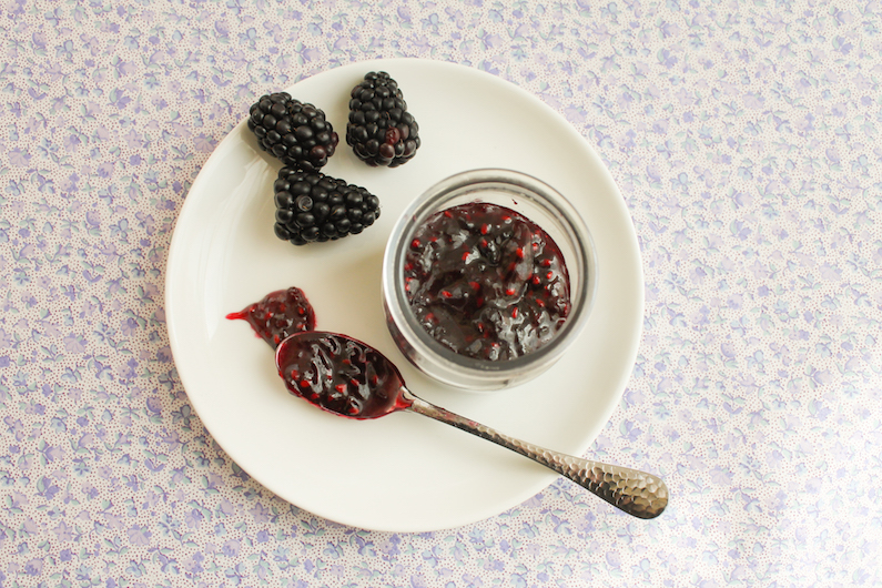 Food Lust People Love Quick Blackberry Jam