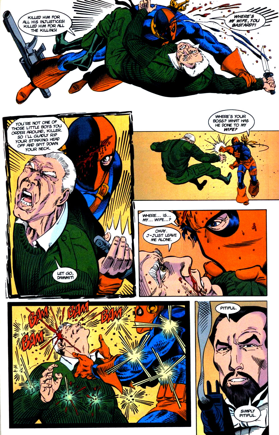 Read online Deathstroke (1991) comic -  Issue #32 - 18