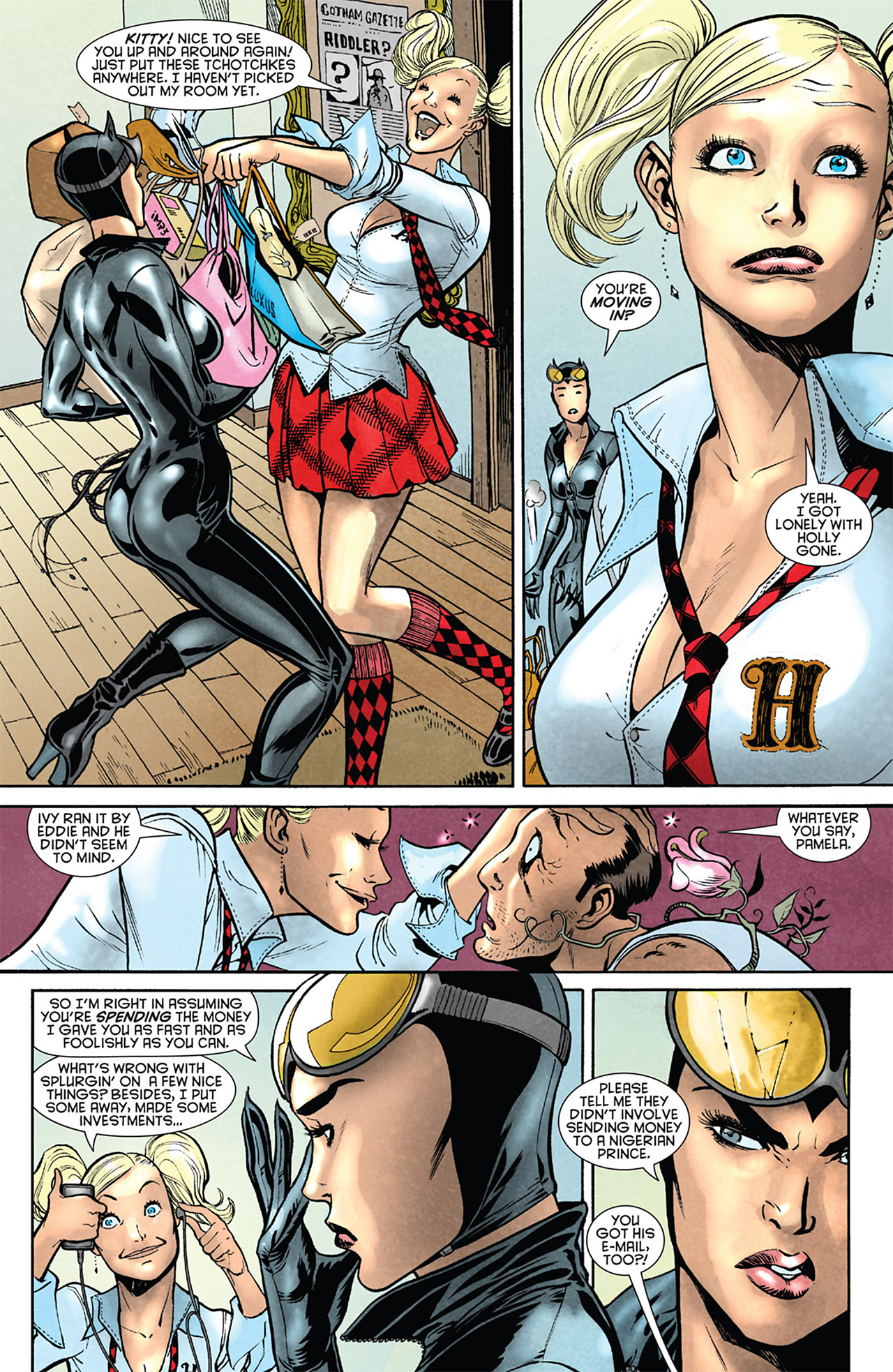 Read online Gotham City Sirens comic -  Issue #1 - 11