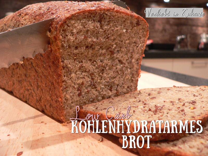 Verliebt in Zuhause! ♥: Low Carb Rezept: Kohlenhydratarmes Brot selber ...