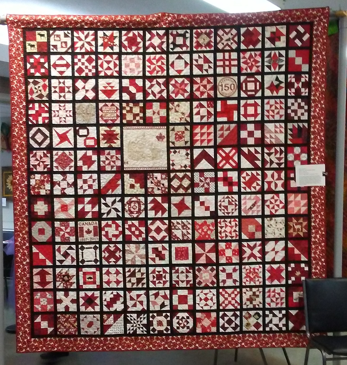 Treadle Quilts Canada 150 Quilt Finish