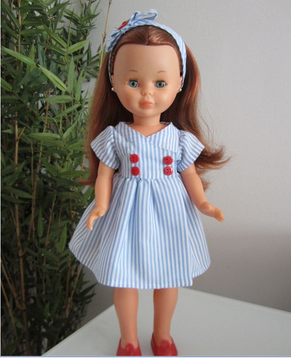 mis nancys mis peques y yo, vestido muñeca nancy marinero